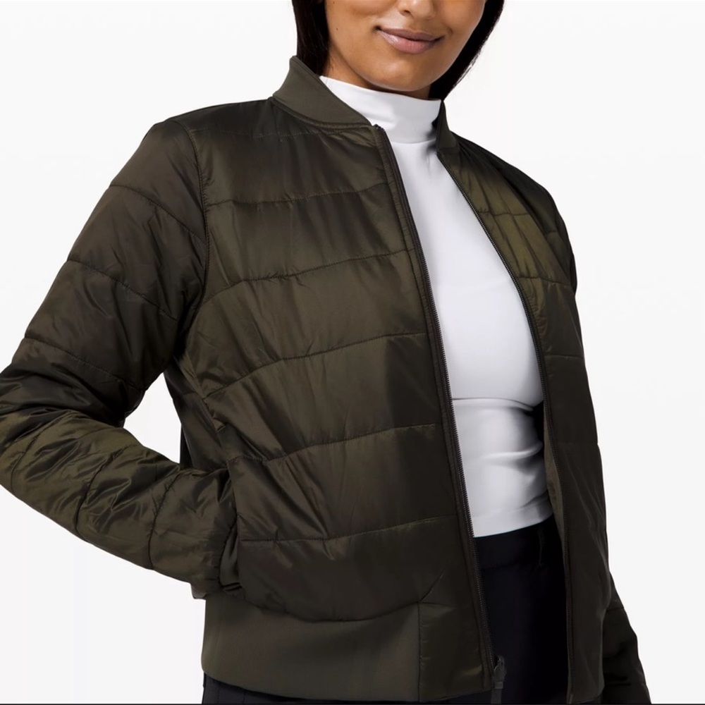 Lululemon reversible bomber jacket